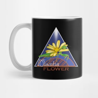 Daisy Flower Mantis Mug